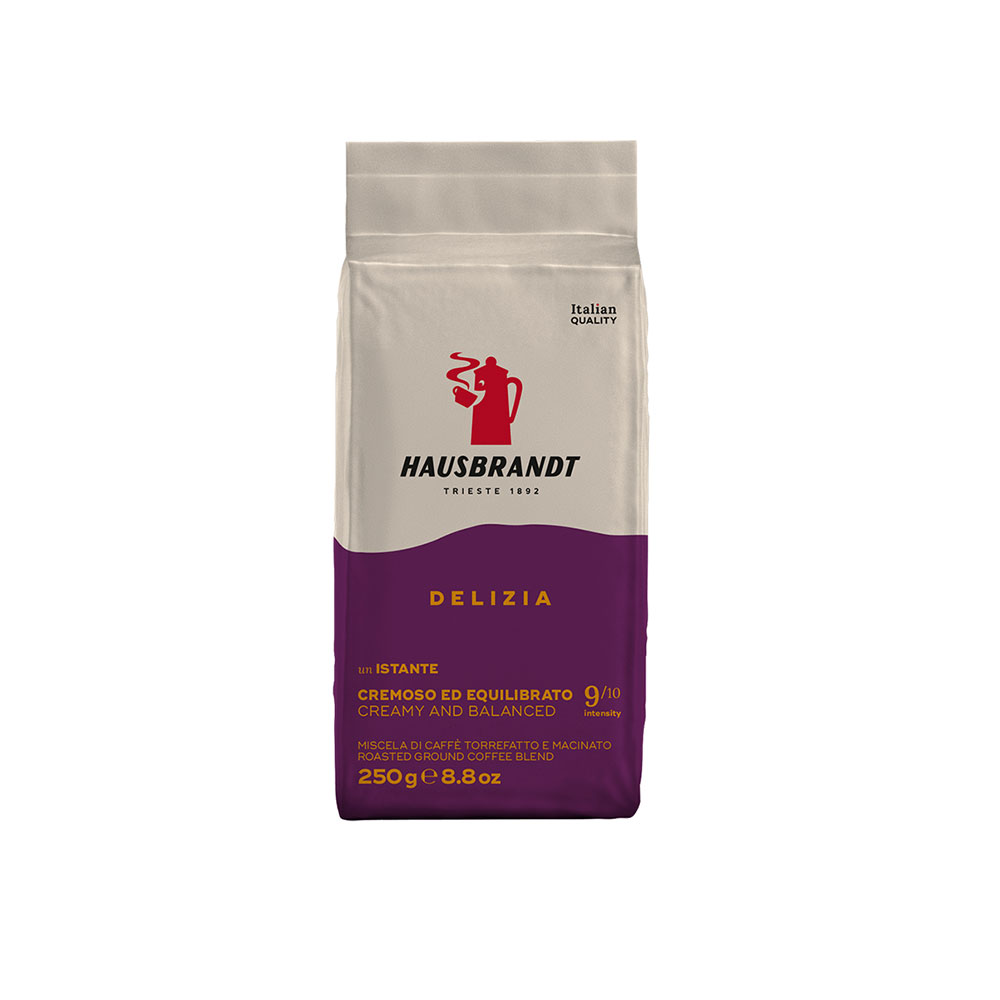 DELIZIA ROASTED GROUND COFFEE DELIZIA 250 GR PACK - Image 1