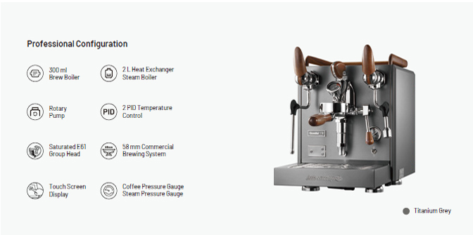 GEMILAI G3124X Commercial Coffee Machine