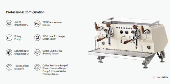 GEMILAI G3226C Commercial Coffee Machine