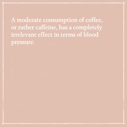 does coffee raise your blood presure